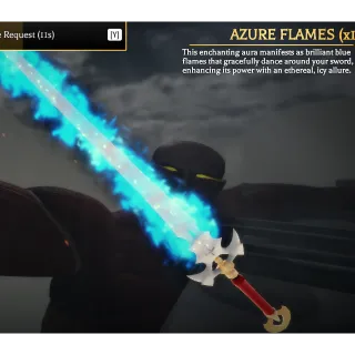 Azure Flame Aura - Attack On Titan Revolution (AOTR)