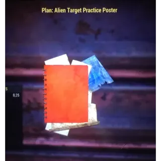 Alien Target Poster