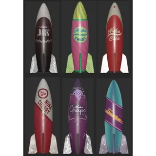 All 6 Nuka Rocket Plans