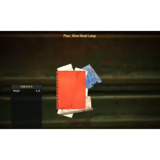 Alien Head Lamp Plan