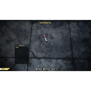 Devil’s Blood Vial Misc