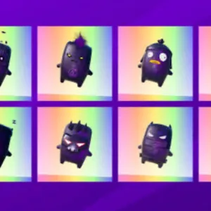 All cube sprites