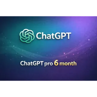 CHAT GPT PRO 6 MONTHS PROMO 52$