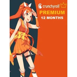 Crunchyroll Premium | Mega Fan 12 Month - Crunchyroll Key - GLOBAL