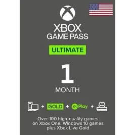 Xbox Game Pass Ultimate Trial - 1 Month US XBOX One / Series X|S / Windows 10/11 CD Key (ONLY FOR NEW ACCOUNTS)