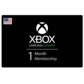 Xbox Game Pass Ultimate Membership 1 Month (US)