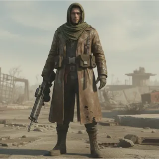 Traveling Leather Coat