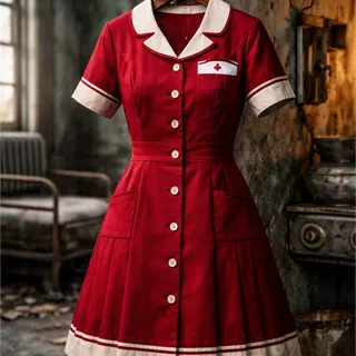 Asylum Red Dress
