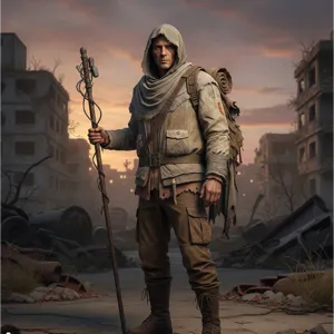 Tattered Field Jacket