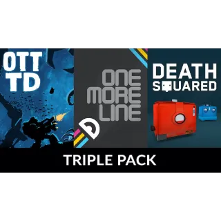 Death Squared, OTTTD and One More Line Triple Pack - 3 separate keys