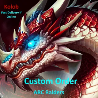Custom Order - Arc Raiders Blueprints - Message Me