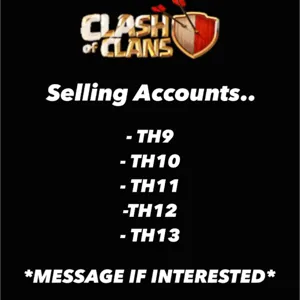 Clash Of Clans Accounts