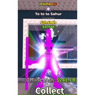 To to to Sahur 31.5M/s