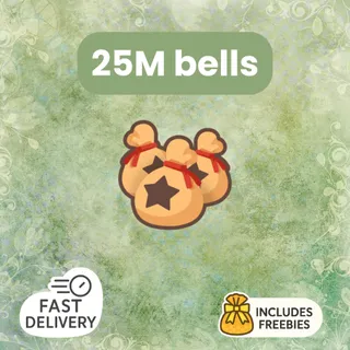 25M Bells • Fast Delivery • Freebies Included (5 Items Of Choice)