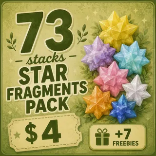 STAR FRAGMENT PACK • 73 STACKS • 7 FREEBIES INCLUDED