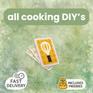 All Trade Able cooking DIY Collection • 107 Recipes • Fast Delivery • Freebies (10 items of choice)