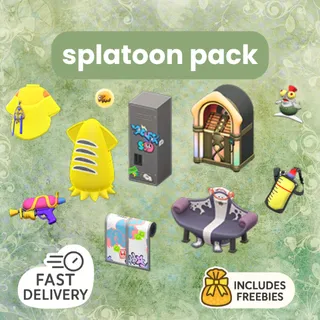 Complete Splatoon Set • 57 items •  Fast Delivery • Freebies (5 items of choice)
