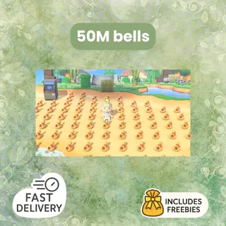 50M bells • Fast Delivery • 10 Freebies Included