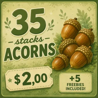 35 STACKS ACORN • 5 FREEBIES INCLUDED