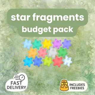 600 Star Fragments • Budget Pack • Fast Delivery • Freebies Included  (10 Items Of Choice)