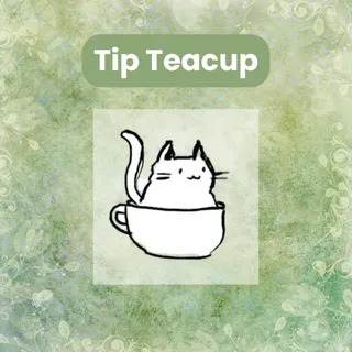 Tip Teacup ☕︎🐾 • Optional Support ♡