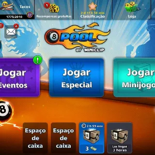 8 Ball Pool Nv 38 🎱 108 Cash/Notas + Tacos de Evento + Login Limpo