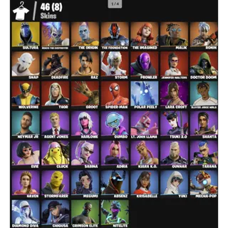 FOTNITE ACCOUNT ~ LARA CROFT