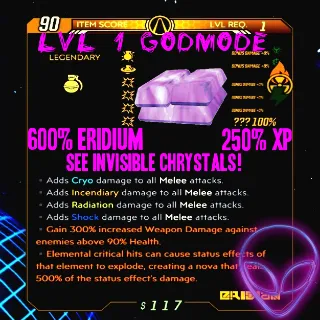 Grenade | ❗MOD❗ ERIDIUM & XP 💜LV1