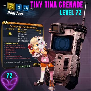 Grenade | ❗MOD❗ Tiny Tina 💣72