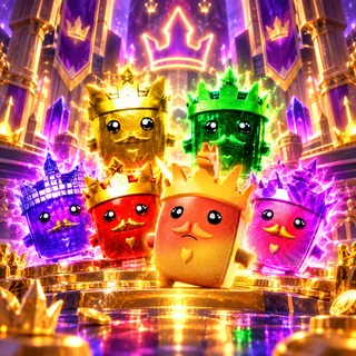 Mastered Crown Sprites Bundle ✦ Level 5 ✦ Instant Delivery ✦ You Keep It