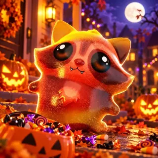 Mastered Trick or Treat Dumpster Dive Sprite ✦ Level 5 ✦ You Keep It