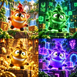 All Crash Bandicoot Sprites | Instant Delivery | You Keep It