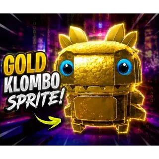 Gold Klombo Sprite | Instant Delivery | You Keep It