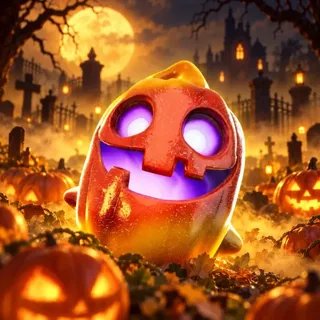 Mastered Trick or Treat Spooky Dash Sprite ✦ Level 5 ✦ You Keep It