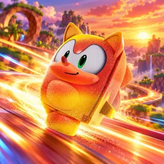 Mastered Trick or Treat Sonic Sprite ✦ Level 5 ✦ You Keep It