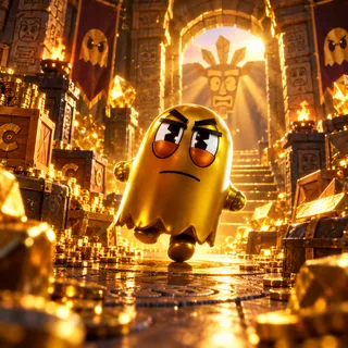 Gold Blinky Sprite | Instant Delivery | You Keep It