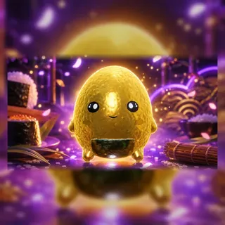 Gold Onigiri Sprite🍙