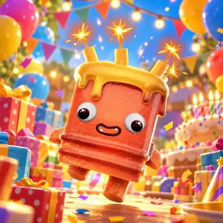 Mastered Trick or Treat Birthday Cake Sprite ✦ Level 5 ✦ You Keep It
