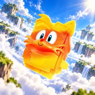 Mastered Trick or Treat Tails Sprite ✦ Level 5 ✦ You Keep It