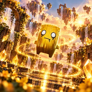 Mastered Gold One Wish Willow Sprite ✦ Level 5 ✦ You Keep It