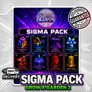 SIGMA PACK GROW A GARDEN 2
