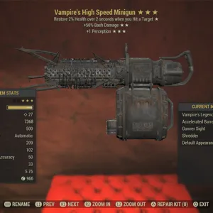 Weapon | VBash Minigun