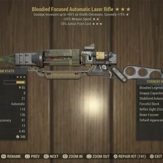 Weapon | B2525 Laser Rifle