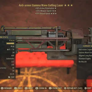 Weapon | AA2515 Gatlin Laser