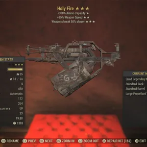 Weapon | Q/FFR/50BS Holy Fire