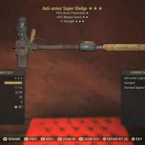 Weapon | AASS1S Super Sledge