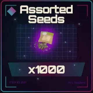 Assorted Seeds x1000