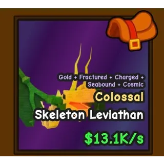 Collosal Skeleton Leviathan/Gold