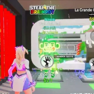 Fortnite Steal The Brainrot Dul Dul Dul Neon