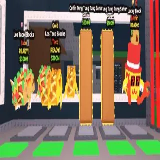 🐧❗X18 LUCKY BLOCKS & X2 Coffin Tung Tung Tung Sahur PACK❗